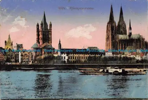 R150978 Koln. Rheinpanorama