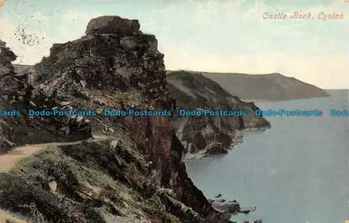 R151625 Burgfelsen. Lynton. Valentinstag. 1908