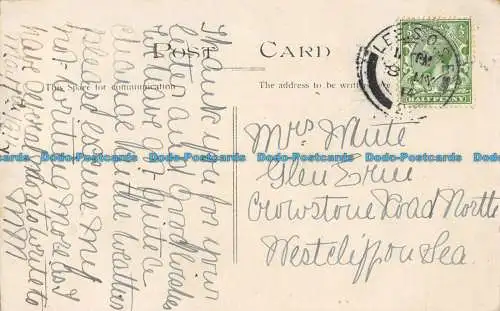 R152324 Alte Postkarte. Haus. 1914