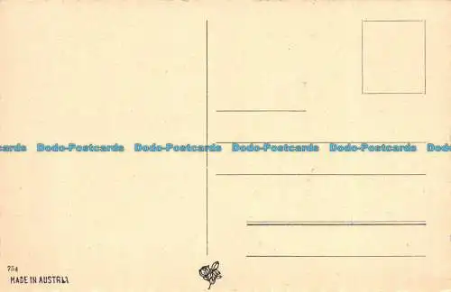 R151029 Alte Postkarte. Schafe in der Nähe der Berge