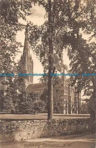 R152416 Kathedrale von Salisbury. N.W. Frith