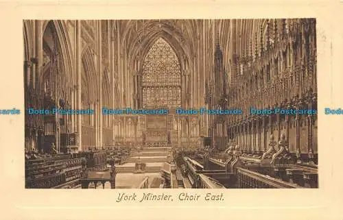 R151111 York Minster Choir East. Frith