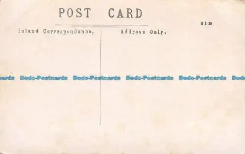 R151778 Alte Postkarte. Großes Haus