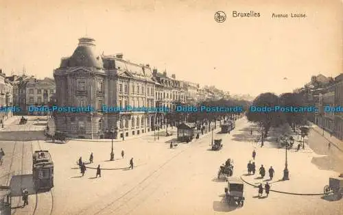 R151145 Brüssel. Avenue Louise. Ern. Thill. Nels