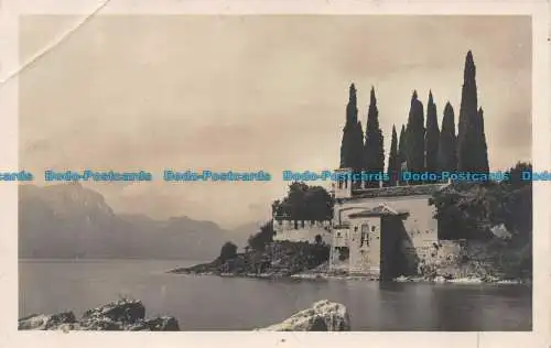 R151785 Gardasee. Spitze der St. Vigil. S. Locatelli. Grafik