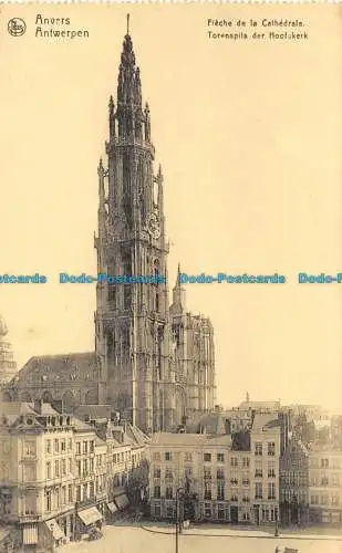 R152514 Antwerpen. Pfeil der Kathedrale. Ern. Thill. Nels