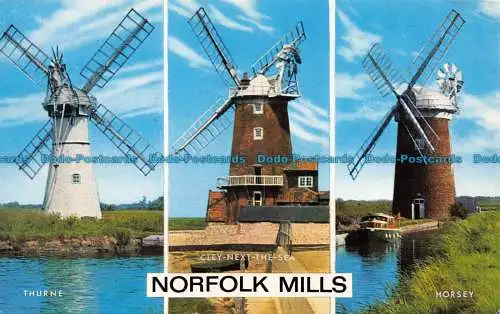 R153207 Norfolk Mills. Multi-View. Lachs. 1984