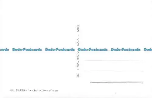 R151250 Paris. La Cote und Notre Dame. C.A.P. RP