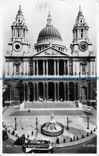 R152560 St. Pauls Kathedrale. London. Valentinstag. RP. 1958