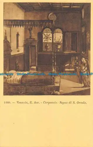 R152564 Venedig. R. Acc. Carpaccio. Traum von St. Ursola