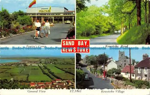 R153231 Sand Bay Kewstoke. Multi-View. Bamforth. 1977