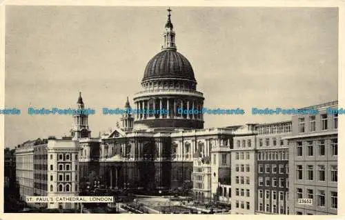 R151270 St. Pauls Kathedrale. London. Lachs. Nr. 23652