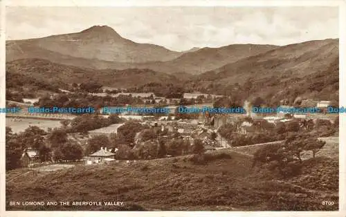 R151917 Ben Lomond und das Aberfoyle Valley. Weiß. Das Beste von allem. Nr. 8700