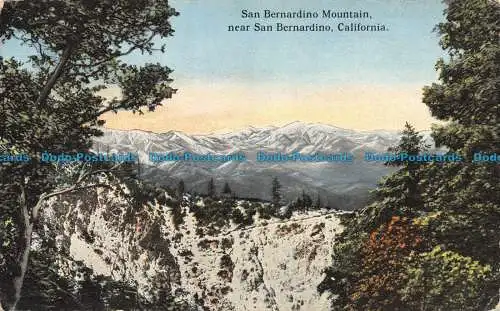 R151281 Berg San Bernardino bei San Bernardino. Kalifornien. Julius J. Hecht