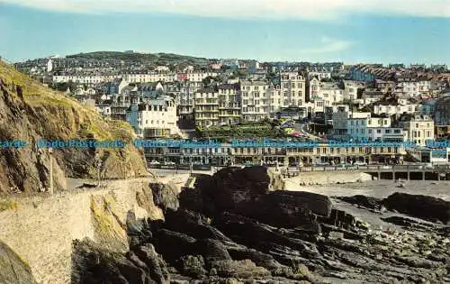 R153283 Wildersmouth Beach and Promenade. Ilfracombe. Fotopräzigkeit. Farben