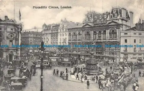 R151324 Piccadilly Circus. London. J. Burroughs