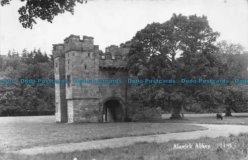 R151962 Alnwick Abbey. RP. 1939