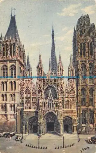 R152633 Rouen. die Kathedrale Notre Dame. Yvon