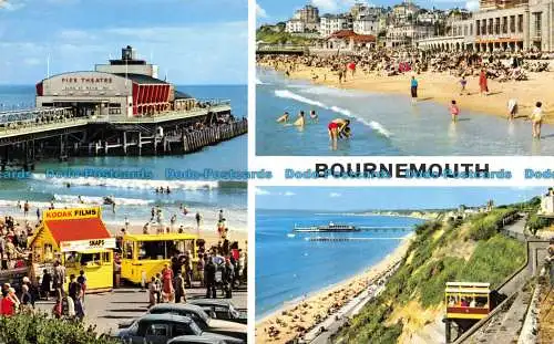 R153288 Bournemouth. Multi-View. John Hinde. 1964