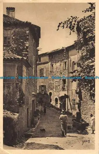 R152687 Côte d'Azur. St. Paul. Eingang von der Hauptstraße. Yvon