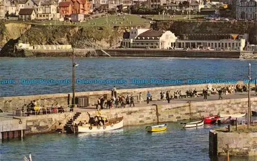 R153368 Der Hafen. Newquay. 1969