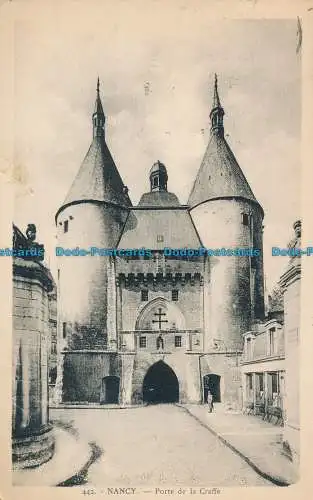 R152061 Nancy. Porte de la Craffe. d Art. V. Roeder. 1938