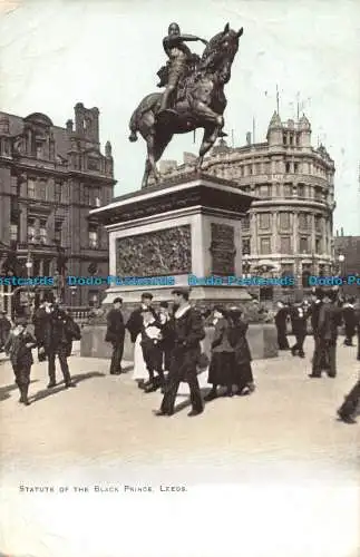 R152088 Statue des Schwarzen Prinzen. Leeds. 1904