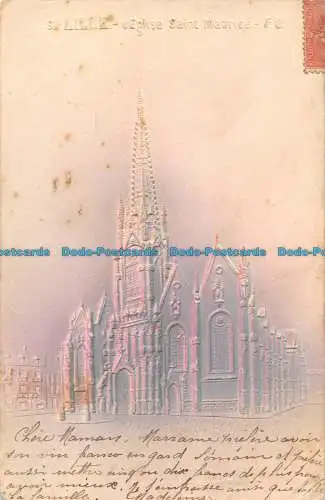 R152763 Alte Postkarte. Kathedrale. 1905