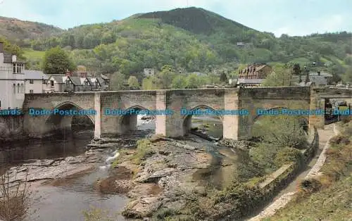 R153443 Die Brücke. Llangollen. Lachs