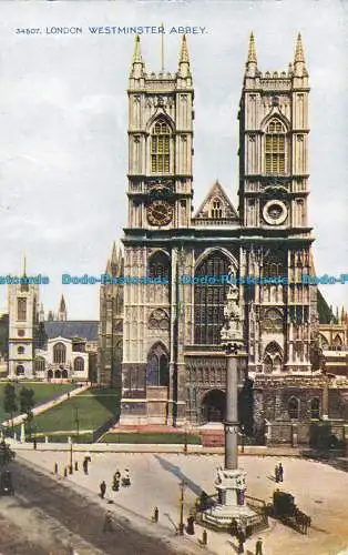 R152104 London. Westminster Abbey. Photochrom. Celesque. Nr. 34507