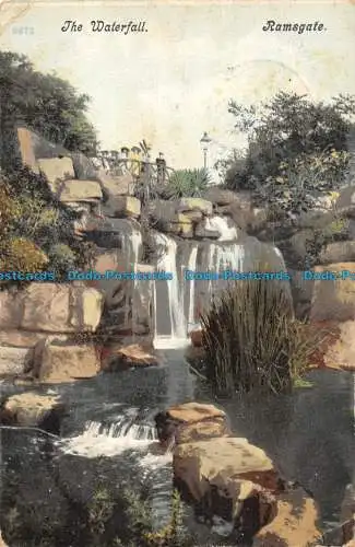 R152107 Der Wasserfall. Ramsgate. 1905