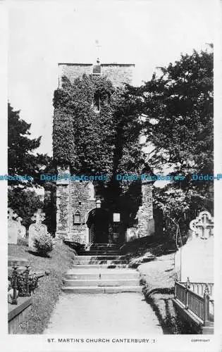 R152829 St. Martins Kirche Canterbury. RP. 1919