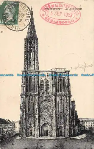 R152159 Straßburg. Die Kathedrale. 1923