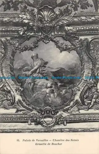 R152168 Schloss Versailles. Königinnenkammer. Metzgergrau. A. Bourd