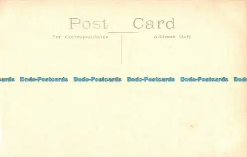 R152937 Alte Postkarte. Frau und Mann