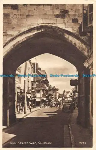 R152234 High Street Gate. Salisbury. RA. Nr. 11550