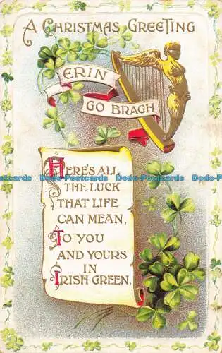 R152245 Ein Weihnachtsgruß Erin Go Bragh. B. B. London