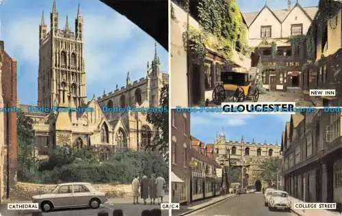 R153634 Gloucester. Multi-View. Lilywhite. 1969