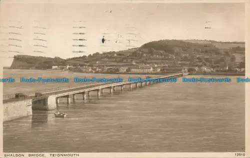 R153637 Shaldonbrücke. Teignmouth. Lachs. Nr. 12010. 1948