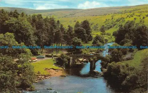 R153016 Huccaby-Brücke. Hexworthy Dartmoor. 1971