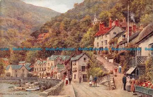 R154226 Mars Hill. Lynmouth. Lachs