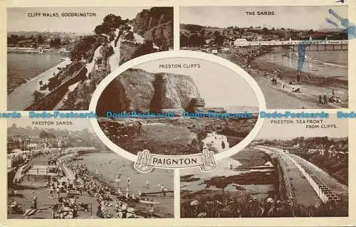 R153681 Paignton. Multi-View. Dennis. 1948