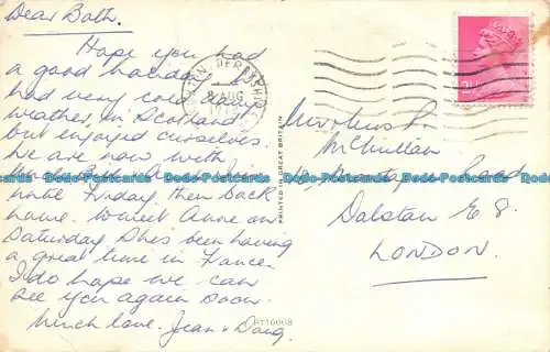 R153693 Derbyshire. Karte. 1972