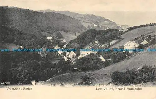 R154280 Lee Valley bei Ilfracombe. Valentinstag. 1907