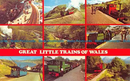 R153705 Great Little Trains of Wales. Multi-View. Fotopräzigkeit. Colourmaster