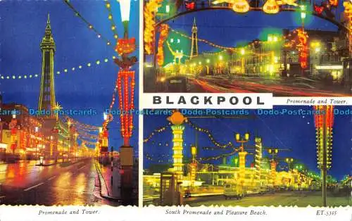 R153075 Blackpool-Beleuchtungen. Multi-View. Bamforth