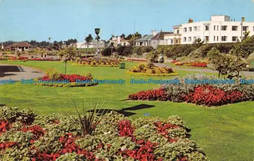 R153728 Marine Gardens Bognor Regis. D.V. Bennett. 1976