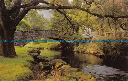 R153739 Brücke bei Rydal. Fotopräzigkeit. Colourmaster. 1971