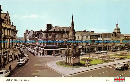 R153115 Bahnhofsplatz. Harrogate. Dennis