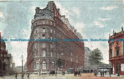 R154347 Northumberland Avenue und Hotel Metropole. London. 1906